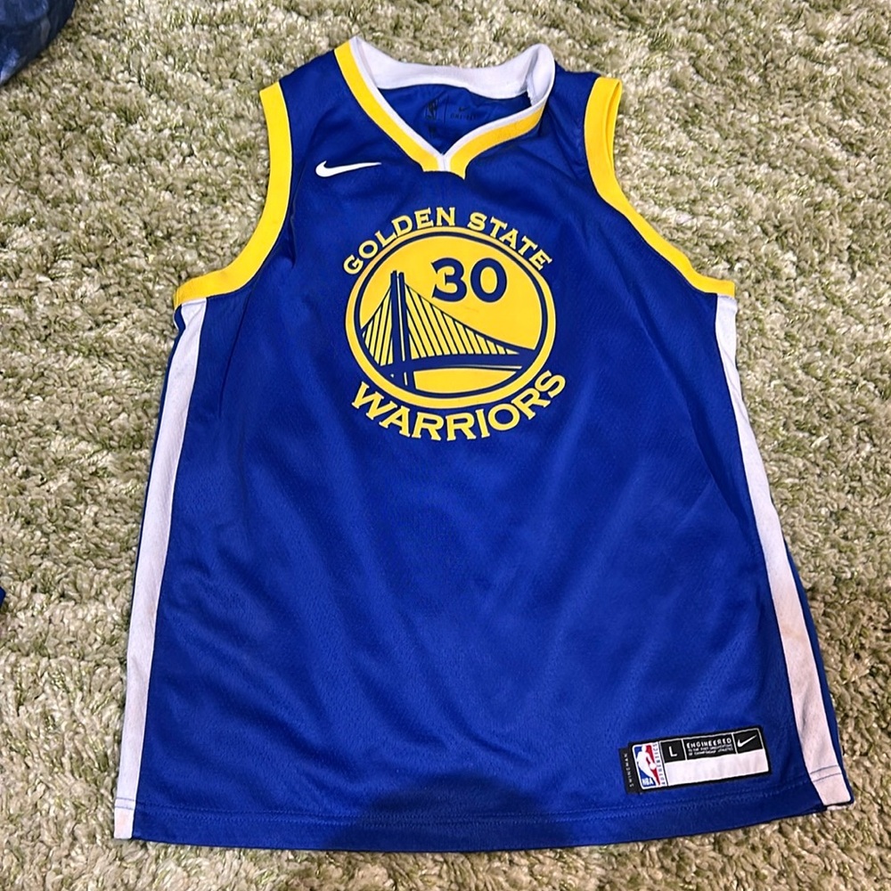 Golden State Warriors Blue Jersey
